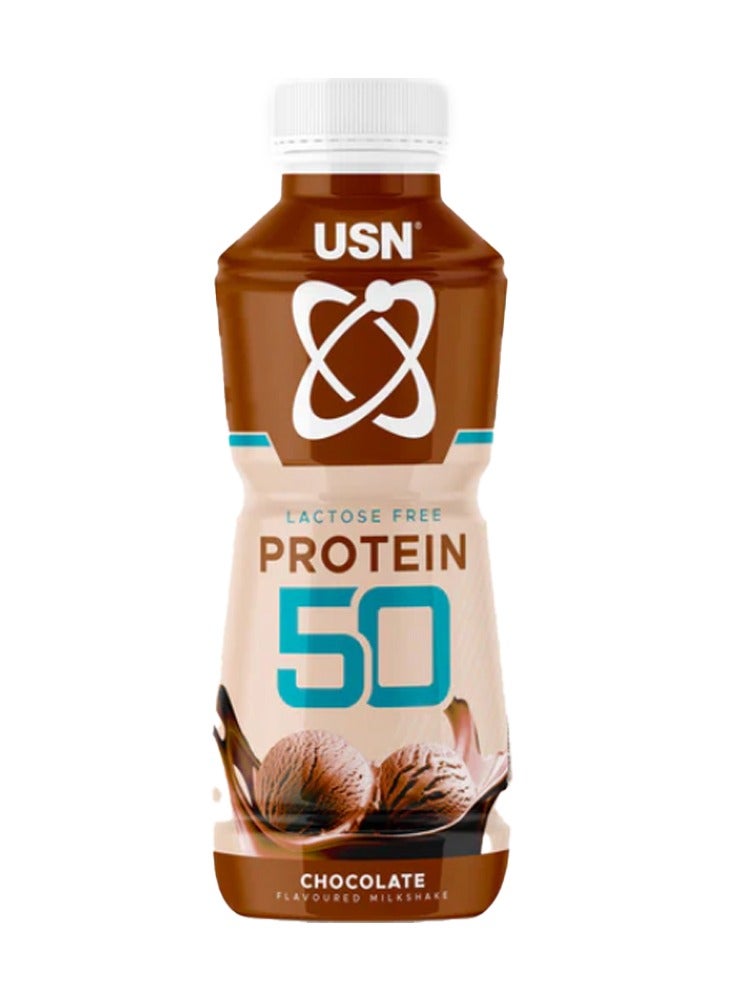 USN Trust 50 Protein Milkshake Chocolate Flavor, 500Ml - Image 1